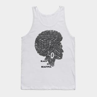 Black is beautiful Tank Top